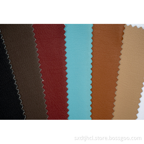 Solid Color Microfiber Suede Leather
